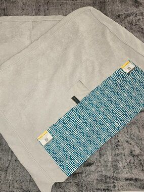 Lovesac Sky Grey Corded Velvet Standard Side Cover